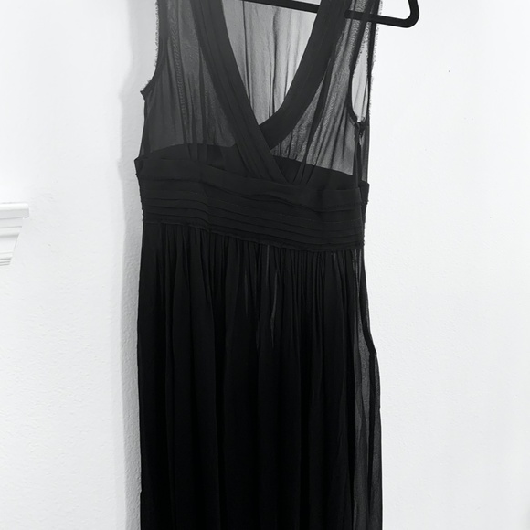 Black LBD Banana Republic Silk dress - Picture 7 of 8